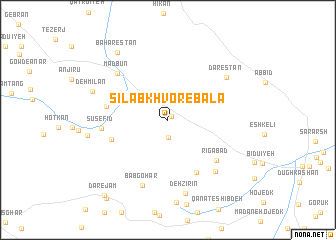 map of Sīlābkhvor-e Bālā