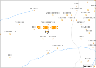 map of Silāh Khāna