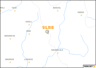 map of Silaïa
