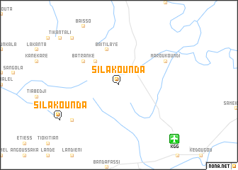 map of Silakounda