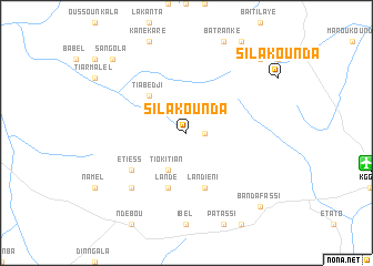 map of Silakounda