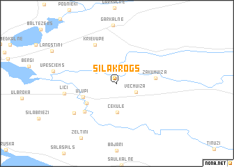 map of Silakrogs