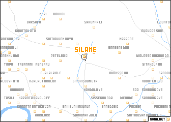 map of Silamé