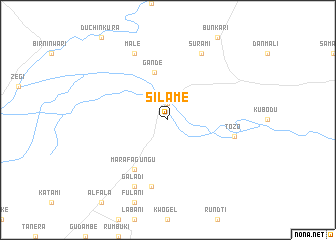 map of Silame