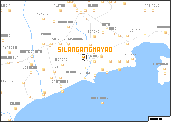 map of Silañgang Mayao