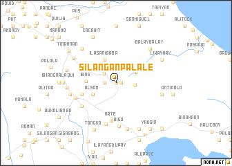 map of Silangan Palale