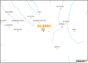 map of Silapak