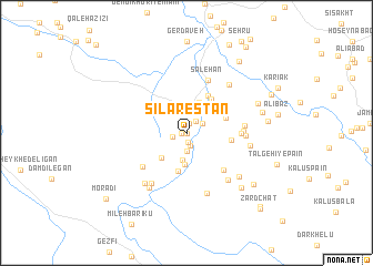 map of Sī Lārestān