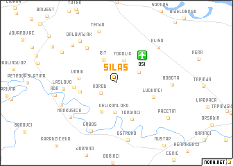 map of Silaš