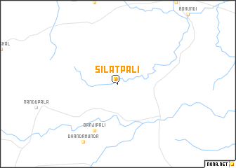 map of Silatpāli