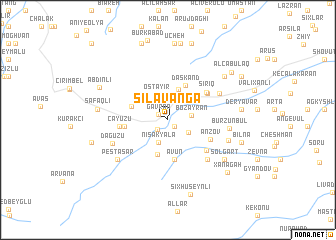 map of Şilǝvǝngǝ