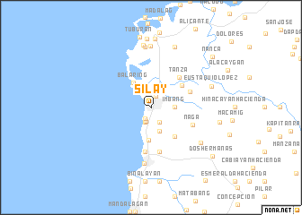 map of Silay