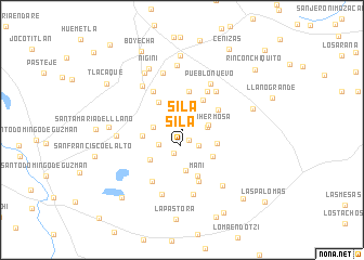 map of Sila