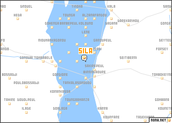 map of Sila