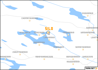 map of Sila