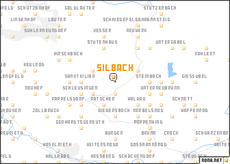 map of Silbach