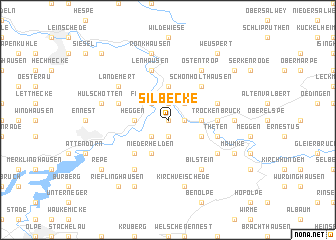 map of Silbecke