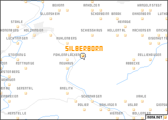 map of Silberborn