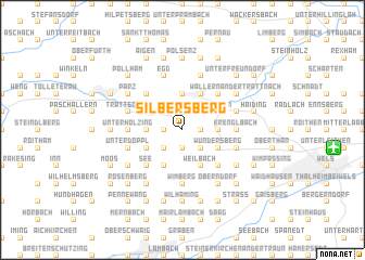 map of Silbersberg