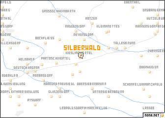 map of Silberwald