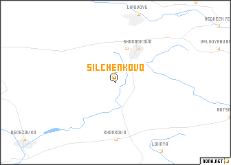 map of Silʼchenkovo