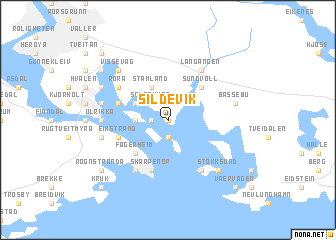 map of Sildevik