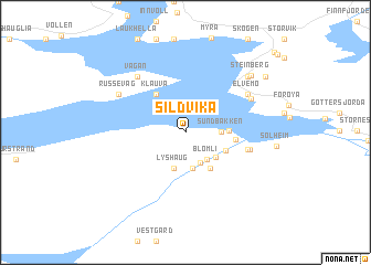 map of Sildvika