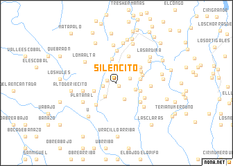 map of Silencito