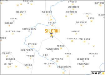 map of Silënki