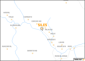 map of Siles