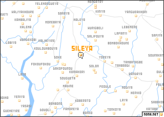map of Siléya