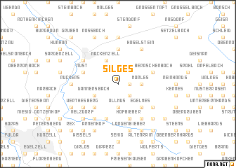 map of Silges