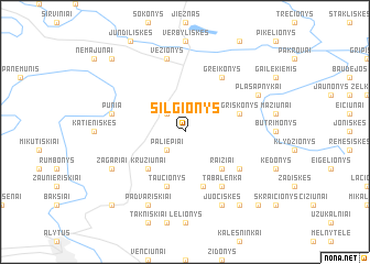 map of Silgionys