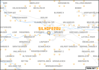 map of Silhöferau