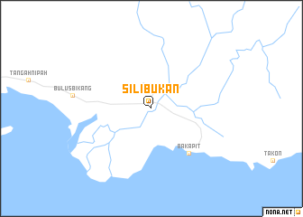 map of Silibukan