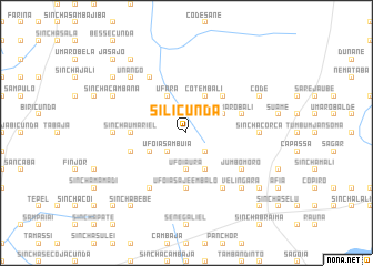 map of Silicunda