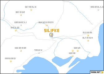 map of Silifke