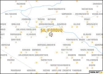 map of Silifonovo