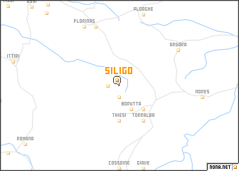 map of Siligo