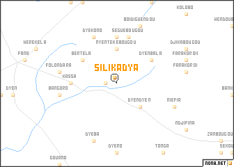 map of Silikadya