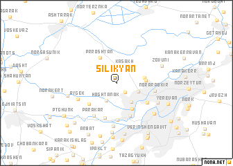 map of Silikyan