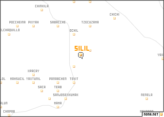 map of Silil