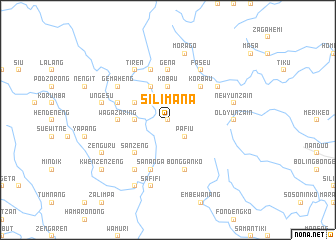 map of Silimana