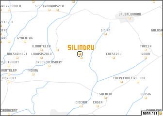 map of Şilindru