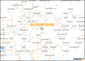 map of Siling Matanda