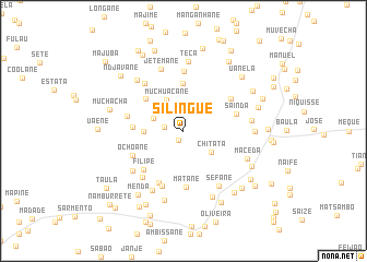 map of Silingue