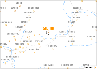 map of Si Linh