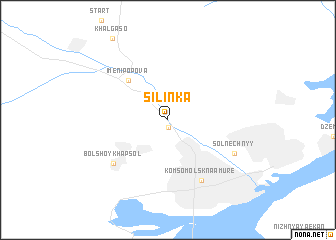 map of Silinka