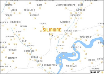 map of Silinkine