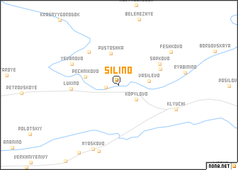 map of Silino